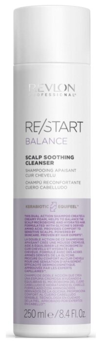 Revlon Professional шампунь Restart Balance Scalp Soothing Cleanser для волос, 250 мл