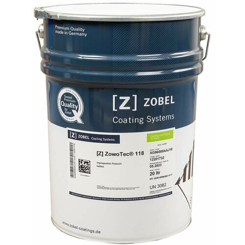 Защитная пропитка для древесины ZowoTec 118 ProtectX, бесцветный, 20 л biofa пропитка защита для торцов 0 37 л бесцветный