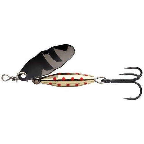 фото Блесна вращающаяся abu garcia reflex arctic 7 г. black/gold (1549927) - блесна рыболовная - блесна для рыбалки - блесна вертушка