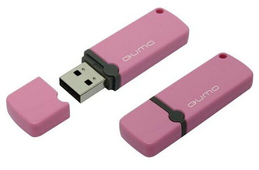 Флешка Qumo Optiva OFD-02 QM16GUD-OP2-Pink 16 Гб Pink