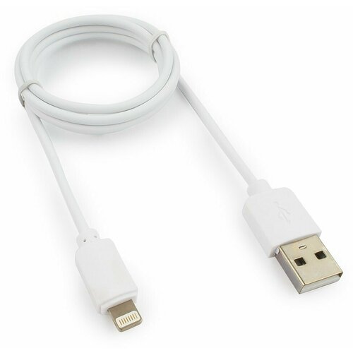 Набор из 3 штук Кабель USB Гарнизон GCC-USB2-AP2-1M-W AM/Lightning, для iPhone5/6/7/8/X, IPod, IPad, 1 м, белый perfeo кабель для iphone usb 8 pin lightning черный длина 1 м i4303