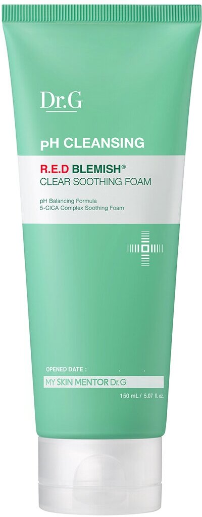 DR. G R.E.D. Blemish Clear Soothing Foam PH Cleansing Пенка для лица, 150 мл