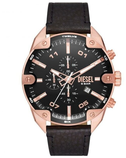 Наручные часы DIESEL, золотой, черный