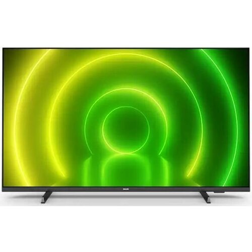 43 Телевизор Philips 43PUS740660 4K Ultra HD черный смарт ТВ Android 2599700₽