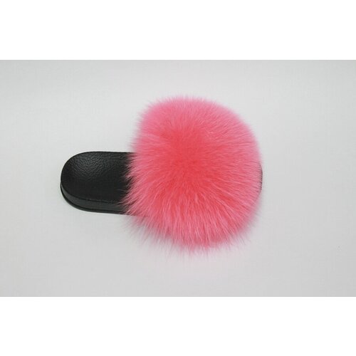 Шлепанцы , натуральная кожа, полнота G, размер 36, розовый