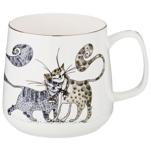 фото Lefard кружка котики 86-2317 450 мл белый