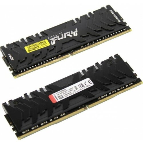 Оперативная память Kingston DRAM 64GB 3200MHz DDR4 CL16 DIMM Kit of 2 FURY Renegade RGB EAN 740617321739 2268900₽