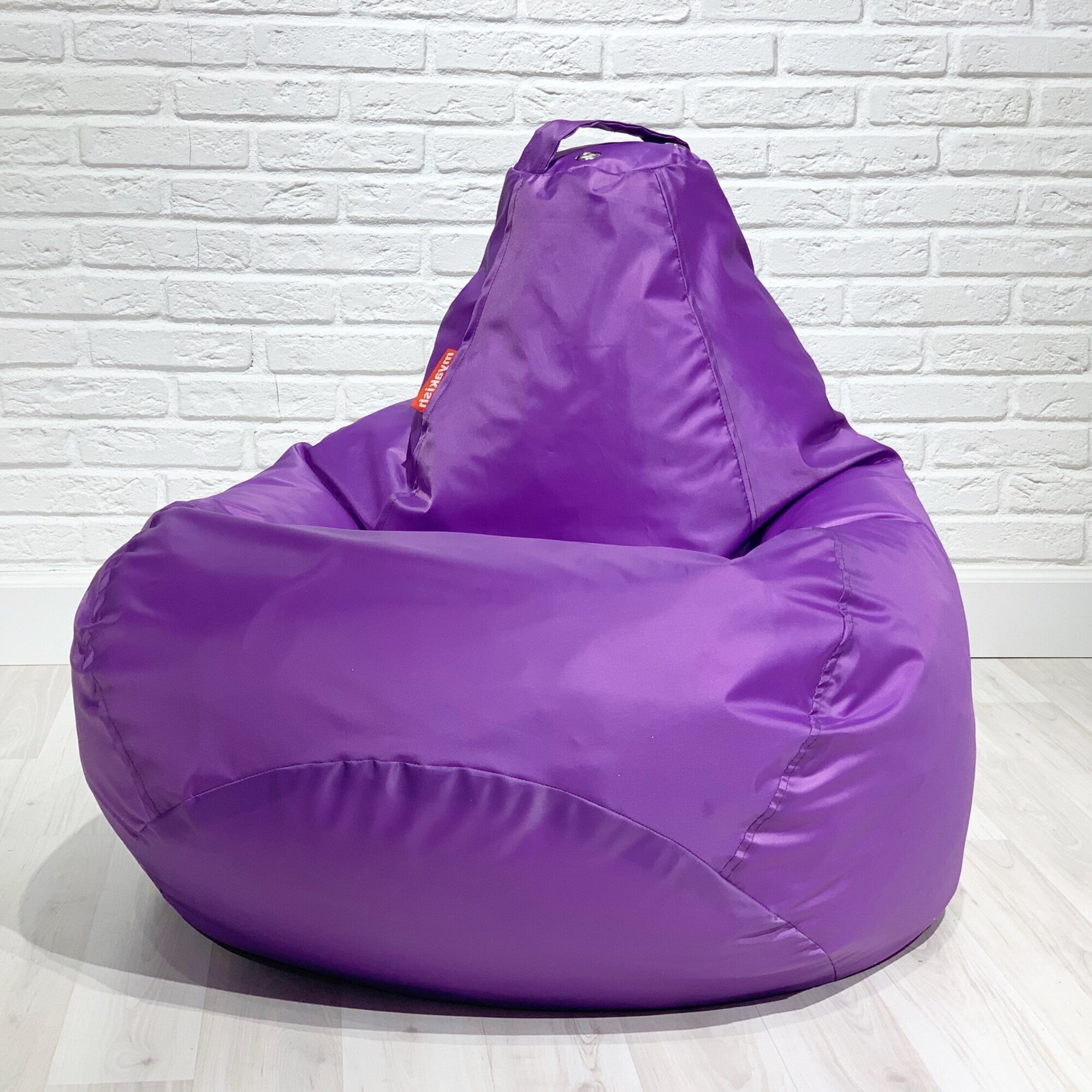 Кресло-мешок груша "Оксфорд" Фиолетовый L Myakish - фотография № 2