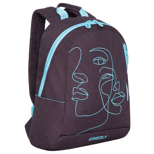фото Рюкзак grizzly rd-047-1/2 фиолетовый