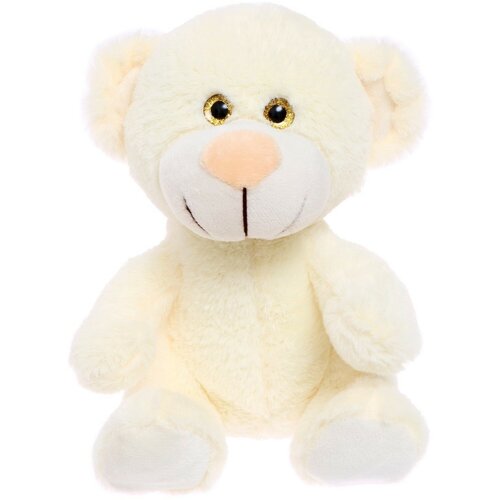 Мягкая игрушка «Медвежонок Сильвестр», цвет белый, 20 см