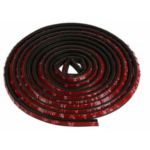 Уплотнитель двери в автомобиль L-образный самоклеящийся 5 м черный 9223182 714₽