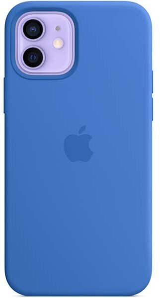 Чехол Apple iPhone 12/12 Pro Silicone Case MagSafe Capri Blue