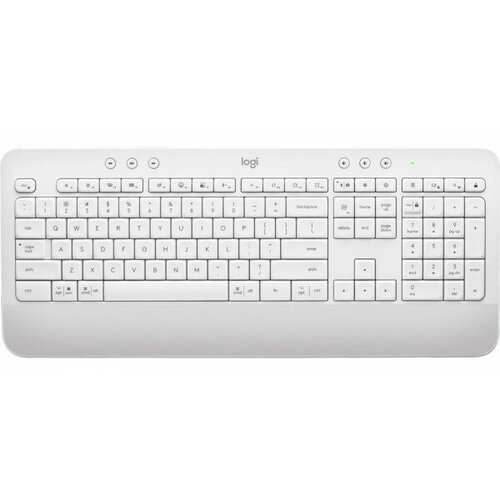 Клавиатура офисная Logitech K650 Английская раскладка белый цвет 1029000₽