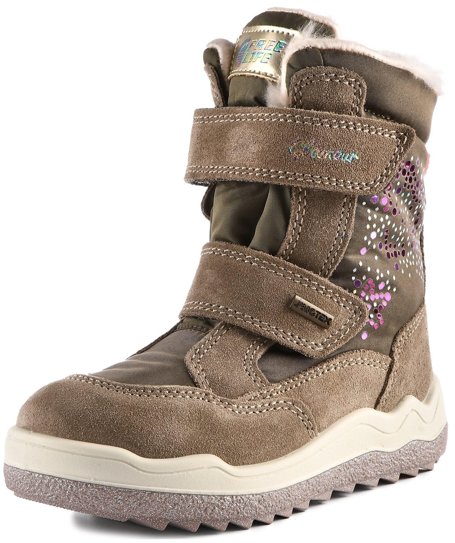 Ботинки Imac, размер 33, бежевый — фото 1