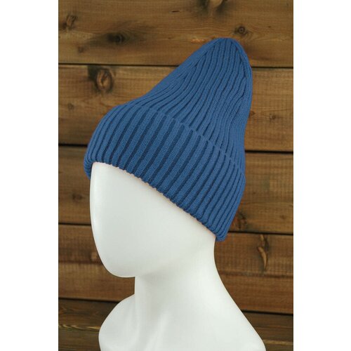 фото Шапка stigler, размер 55-58, синий