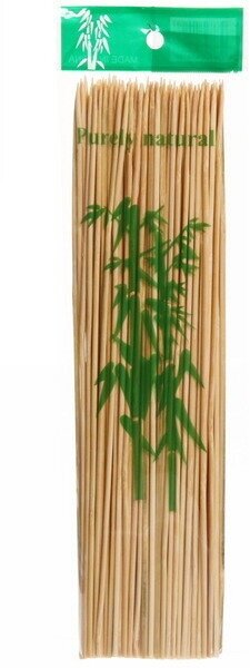 Шампуры бамбуковые 3*300 мм, 90 шт - фотография № 1