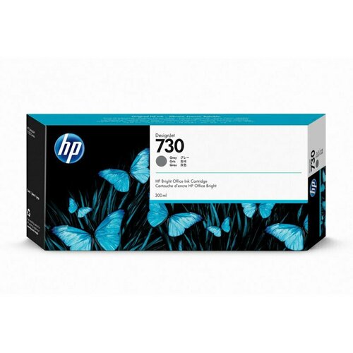 Картридж струйный HP 730 P2V72A серый оригинальный, 916387 картридж струйный hp 730 p2v72a серый оригинальный 916387