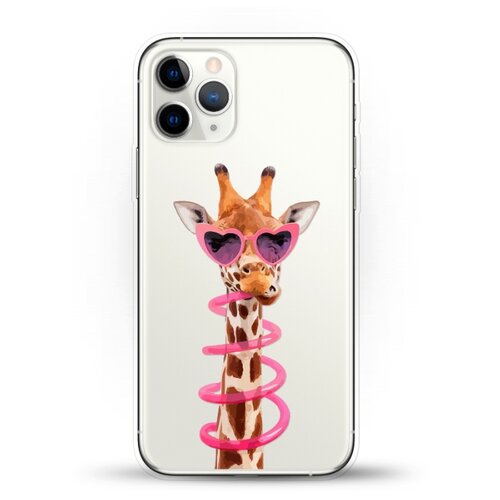 фото Силиконовый чехол жираф на apple iphone 11 pro andy & paul