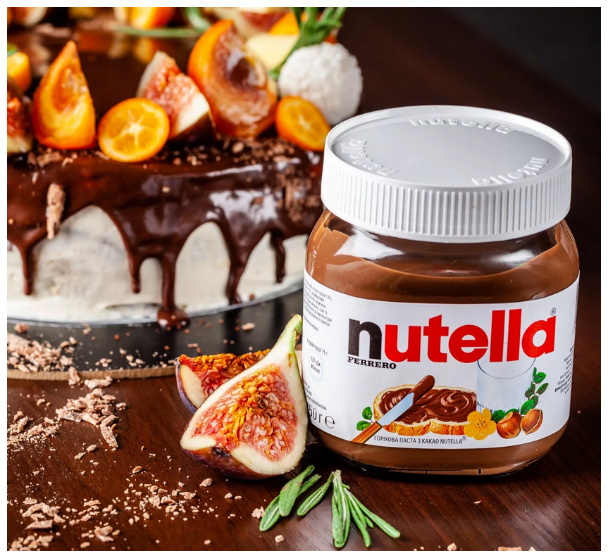 Шоколадная паста Nutella ореховая с добавлением какао, 350 г 6 шт - фотография № 8