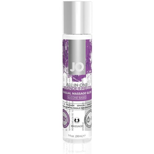 Массажный гель-лубрикант на силиконовой основе ALL-IN-ONE Massage Glide Lavender с ароматом лаванды