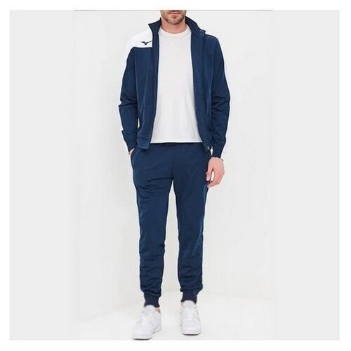 фото Спортивный костюм мужской mizuno 32eg7006m 14 knitted tracksuit 32eg7006m14-3 размер 50 цвет синий