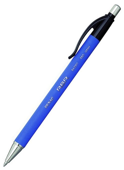 Ручка шариковая автоматическая PENAC RBR 0,7мм синяя ВА2301-03F