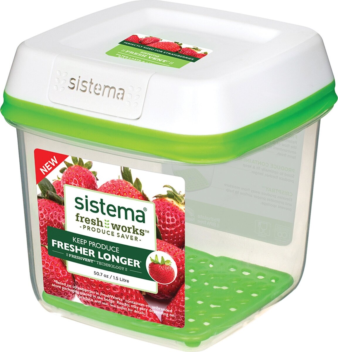 Контейнер Sistema "FreshWorks" 1,5л, 53110