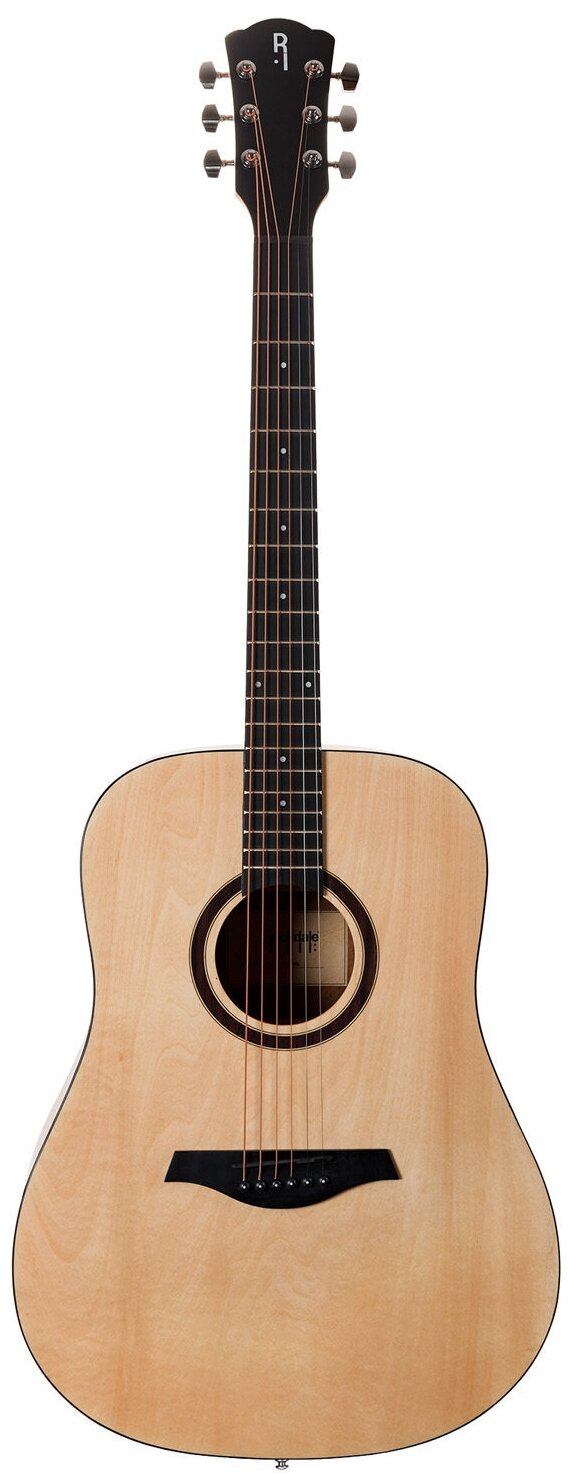 ROCKDALE Aurora D5 NGL Акустическая гитара дредноут, цвет натуральный, глянцевое покрытие