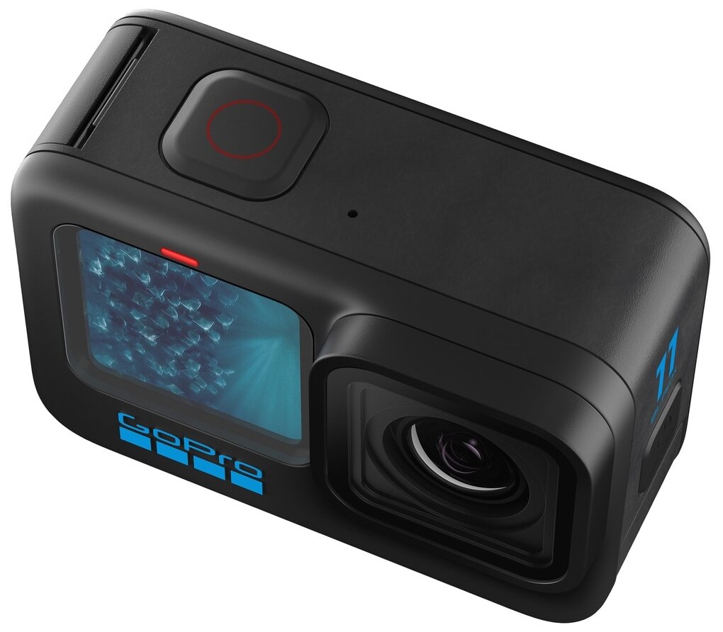 Экшн-камера GoPro HERO11 Black, 27.6МП, 5312x4648, 1720 мА·ч, черный - фотография № 10