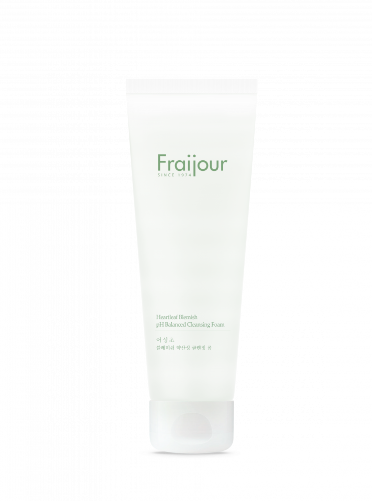 Fraijour Пенка для умывания хауттюйния Heartleaf Blemish pH Balanced Cleansing Foam, 250 мл