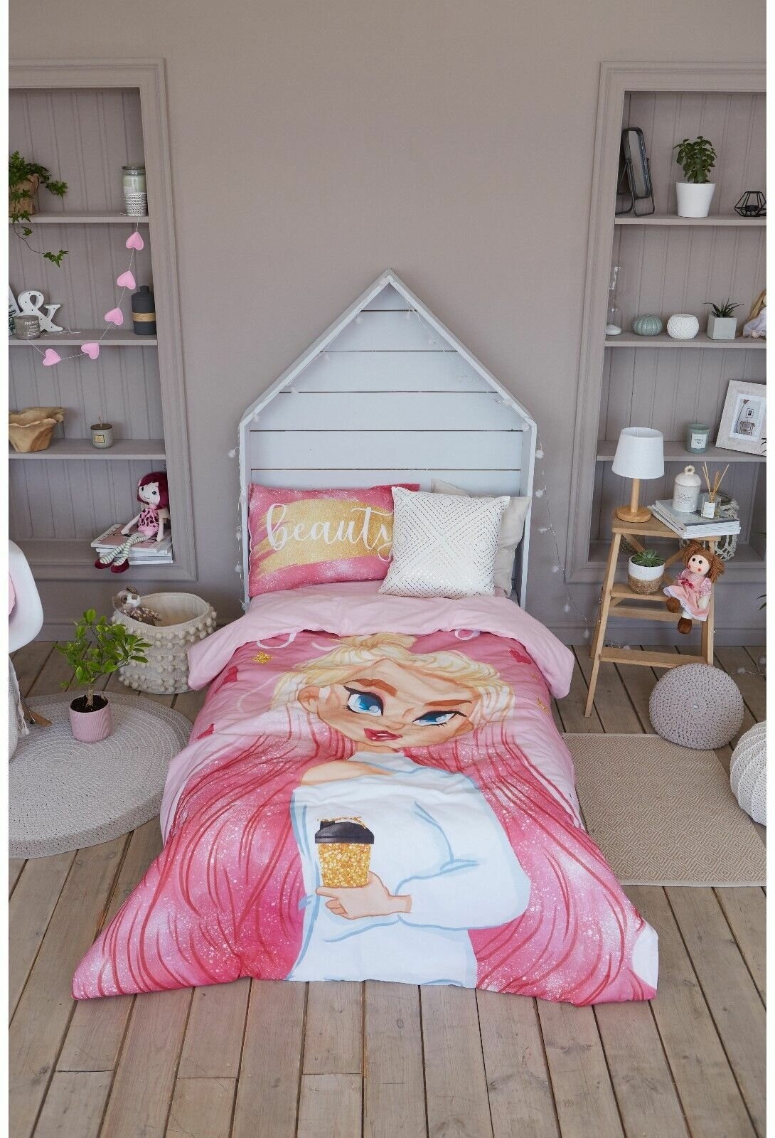 Комплект постельного белья Этель Fashion girl, 1.5-спальное, бязь, розовый - фотография № 10