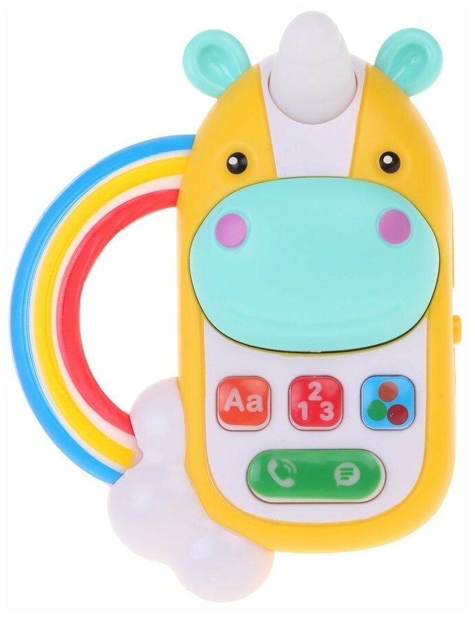Развивающая игрушка Жирафики Единорожка, 939922, разноцветный
