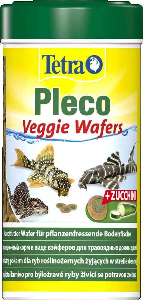 Корм для аквариумных рыб Tetra Pleco Veggie Wafers 250 мл (пластинки)