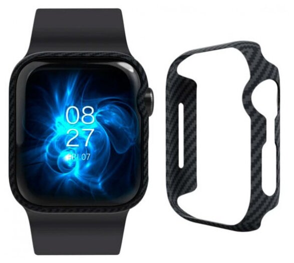 фото Чехол Pitaka AirCase (KW1001A) для Apple Watch Series SE/6/4/5 40 mm (Black)