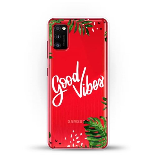 фото Силиконовый чехол good vibes на samsung galaxy a41 andy & paul