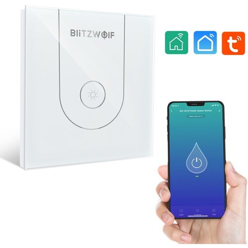 Умный переключатель водонагревателя BlitzWolf BW-SS10 Wi-Fi Smart Water Heater Switch White 345000₽
