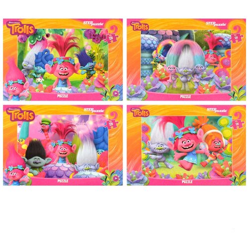 Пазлы 120 Trolls (DreamWorks)