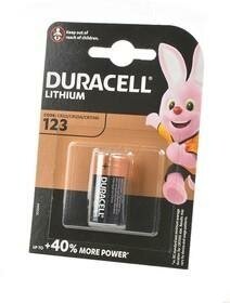 Батарейка Duracell CR123A Lithium 3V BL1 , 1шт.