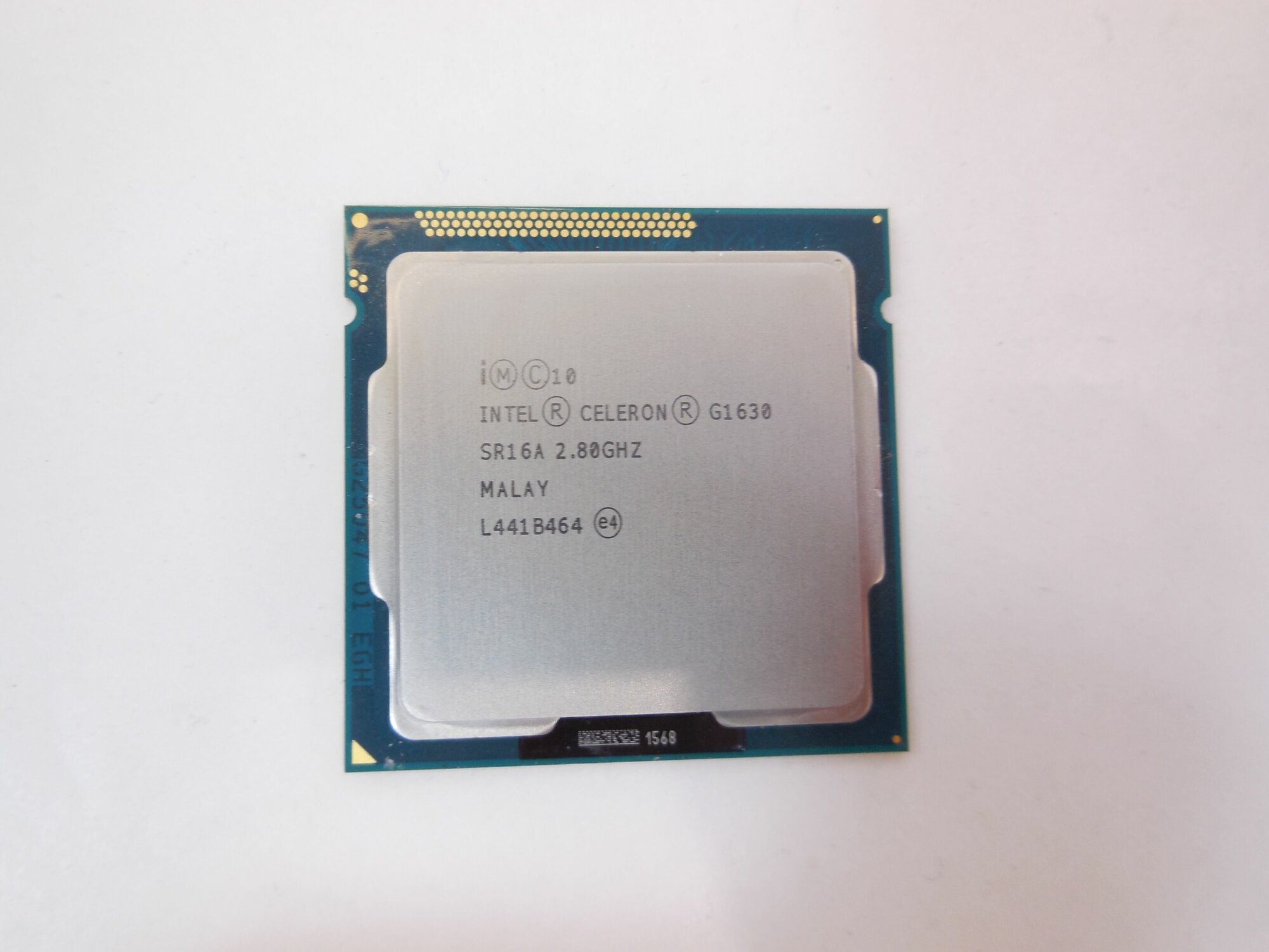 Процессор Intel Celeron G1630 (2,8 Ghz, 1155, 2Mb, 2C/2T, GPU)