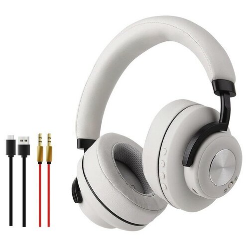 Беспроводные наушникиколонка SODO SD-900ANC Bluetooth AUX 600 мАч темно-серый 25мВт 291900₽