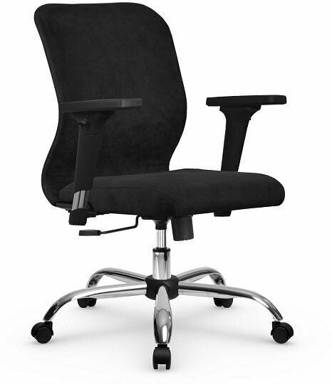 Компьютерное офисное кресло mетта SU-Мr-4/ подл. 200/осн. 003, Черное
