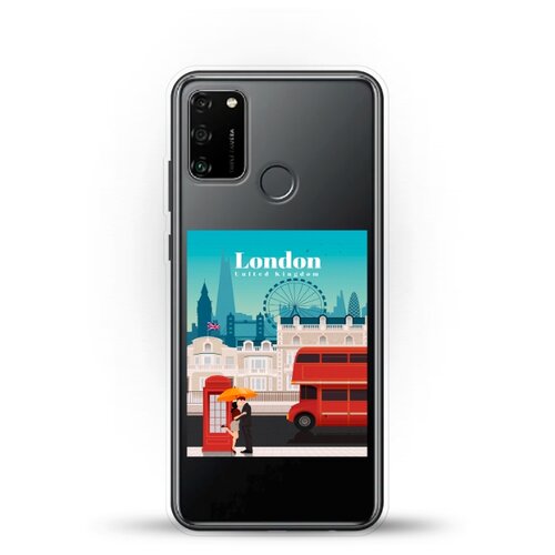 фото Силиконовый чехол london на honor 9a andy & paul