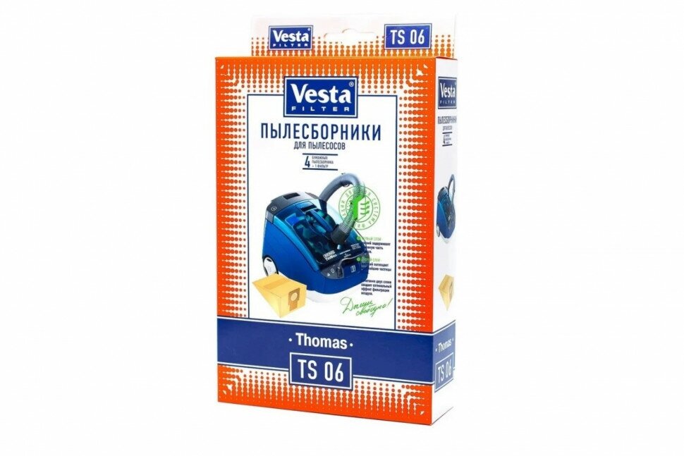 Vesta filter Бумажные пылесборники TS 06, 4 шт. - фото №4