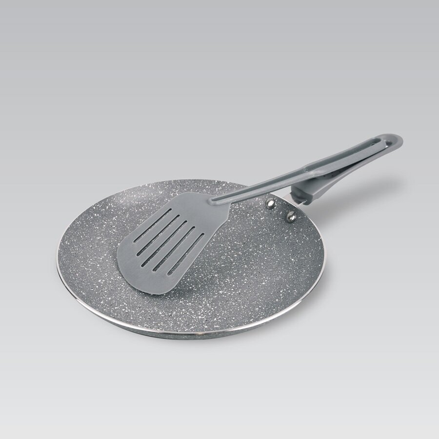 Сковорода Maestro MR-1212-25 Basic Granit для блинов лопатка 25см