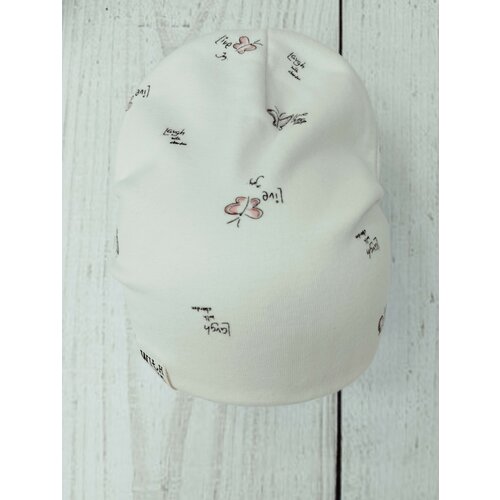 фото Шапка бини демисезонная, размер 3-4 года, серый бутик для малышей «мой ангелок»