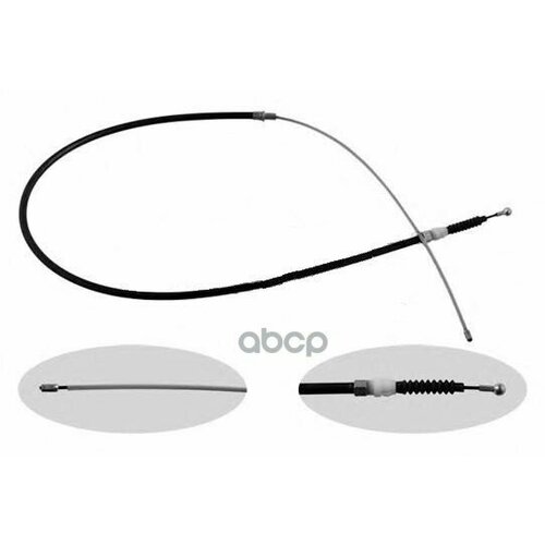 Трос Стояночного Тормоза VAG арт 6RU609721E 1170₽