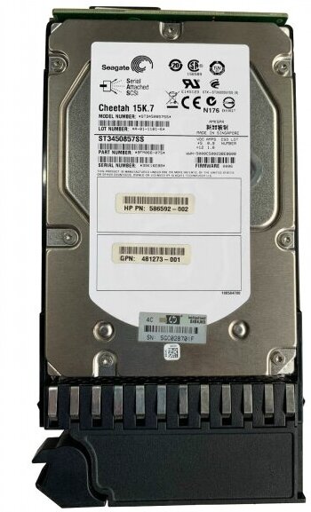 Жесткий диск HP 586592-002 450Gb SAS 3,5" HDD