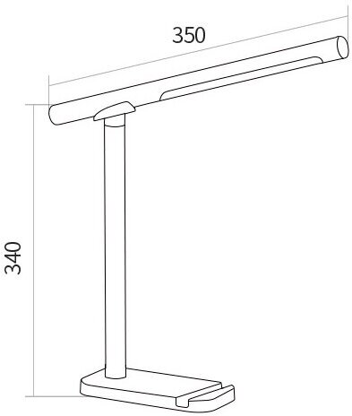 Многофункциональная настольная лампа с беспроводной зарядкой Xiaomi HuiZuo Wireless Charging Desk Lamp Black (DT45-H) - фотография № 5