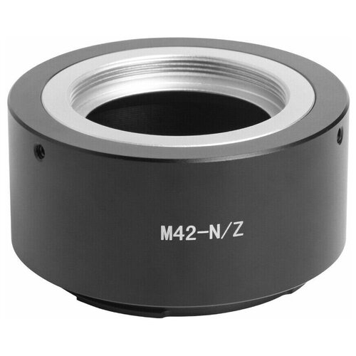 Переходник М42 на Nikon Z, для фотокамер Nikon Z, черный