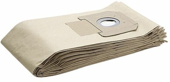 Фильтр-мешки, 5 шт, бумажные, для моделей пылесосов серии (NT 45/1, 55/1) Karcher
